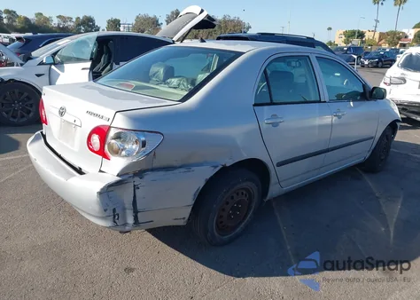2007 Toyota Corolla Ce from USA, damaged, VIN JTDBR32E470103196